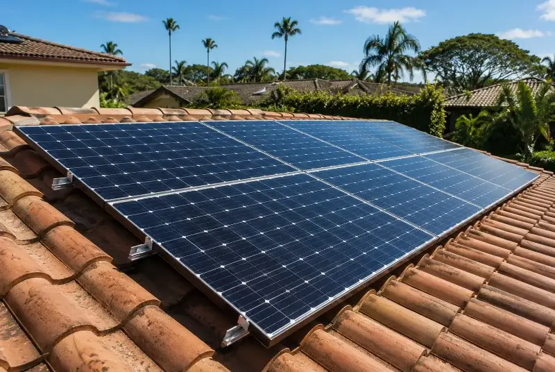 Installation de panneaux solaires à Réauville